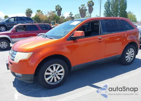 2007 Ford Edge Sel Plus из США, поврежденный, VIN 2FMDK39C07BA85386